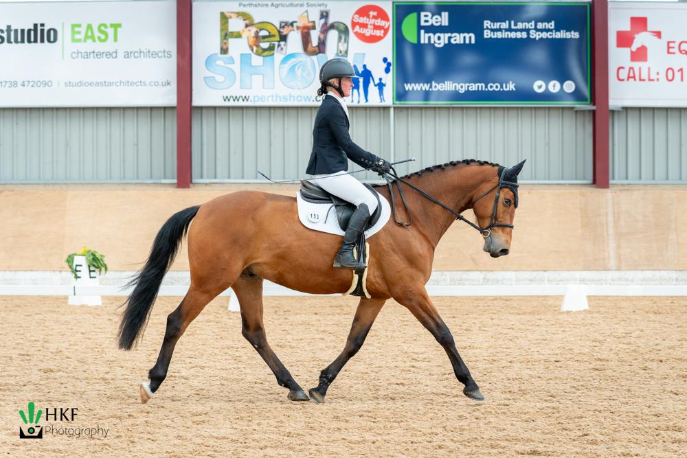 pamela guthrie dressage homebred horse coaching BHS Coach callander equestrian trossachs